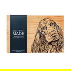 The Just Slate Company Cocker Spaniel 30cm Oak Serving Board