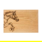 The Just Slate Company Horse 30cm Oak Serving Board