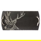 The Just Slate Company Large Stag Slate Serving Tray Gift Boxed