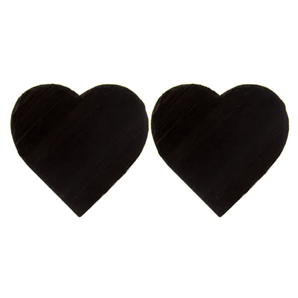 The Just Slate Company Set of 2 Heart Slate Place Mats