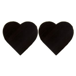The Just Slate Company Set of 2 Heart Slate Place Mats