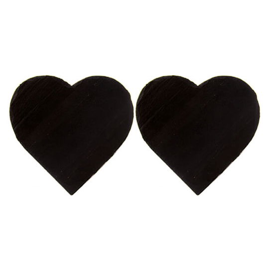 The Just Slate Company Set of 2 Heart Slate Place Mats