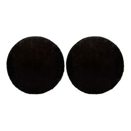 The Just Slate Company Set of 2 Round Slate Place Mats