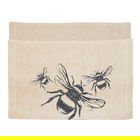 The Just Slate Company Bee Linen Table Runner