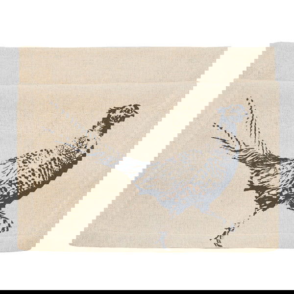 The Just Slate Company Pheasant Linen Table Runner