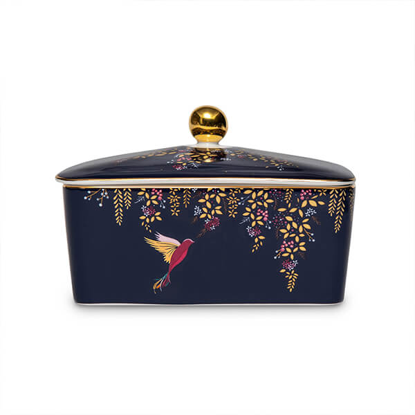 Sara Miller Chelsea Collection Covered Butter Dish
