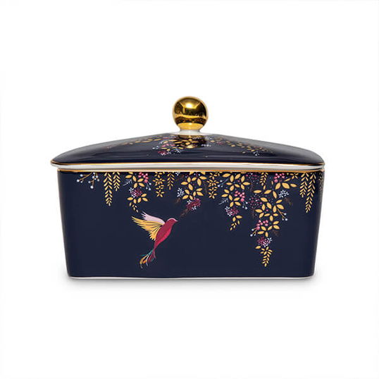 Sara Miller Chelsea Collection Covered Butter Dish