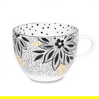 Sara Miller Artisanne Noir Lotus Mug