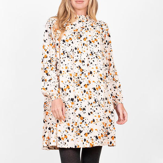 Brakeburn Abstract Pleat Dress Size 18