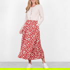 Brakeburn Leopard Midaxi Skirt Size 12