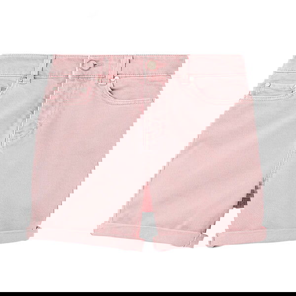 Joules Pink Shirley Denim Shorts Size 8