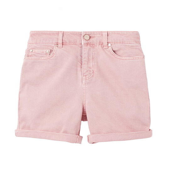 Joules Pink Shirley Denim Shorts Size 8