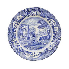 Spode Blue Italian Set of 4 27cm Plates