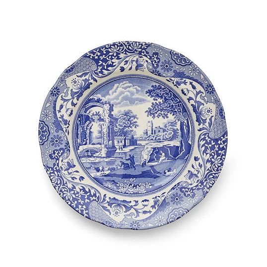 Spode Blue Italian Set of 4 23cm Plates