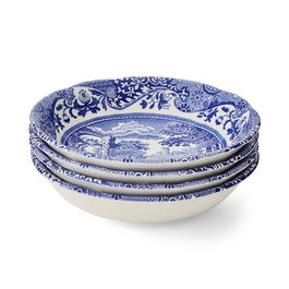 Spode Blue Italian Set of 4 15cm Cereal Bowls