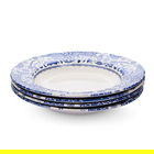 Spode Brocato Set of 4 Soup Plates