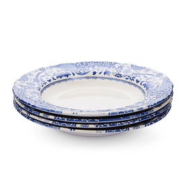 Spode Brocato Set of 4 Soup Plates