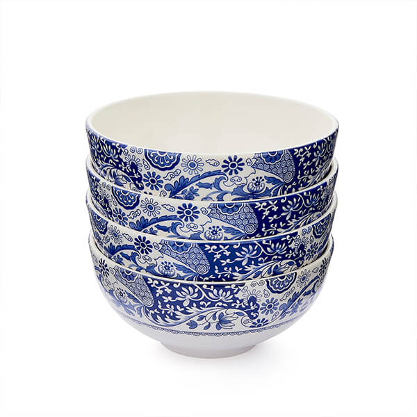 Spode Brocato Set of 4 Rimless Bowls