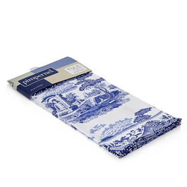 Spode Blue Italian Set of 4 Cotton Napkins