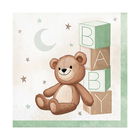 Anniversary House Teddy Bear 2 ply Lunch Napkins Pack of 16