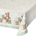Anniversary House Teddy Bear Paper Tablecover