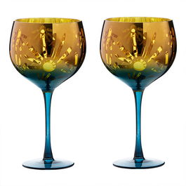 Artland Fiesta Set of 2 Gin Glasses