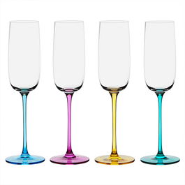 Anton Studios Gala Set of 4 Champagne Flutes