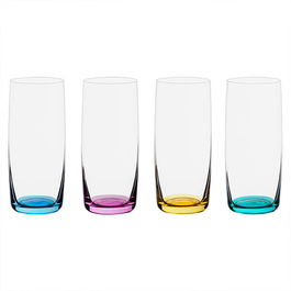 Anton Studios Gala Set of 4 Hiball Tumblers