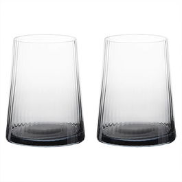 Anton Studios Empire Set of 2 DOF Tumblers Smoke