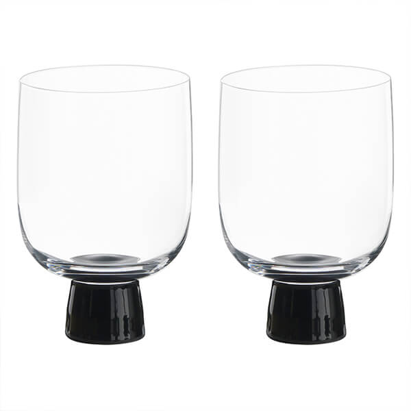 Anton Studios Oslo Set of 2 DOF Tumblers Black