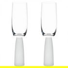 Anton Studios Oslo Set of 2 Champagne Flutes Frost