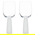 Anton Studios Oslo Set of 2 Wine Glasses Frost