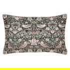 Morris & Co Strawberry Thief Oxford Pillowcase Charcoal
