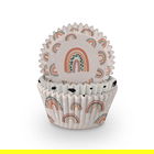 Anniversary House Neutral Rainbow Cupcake Cases Pack of 75