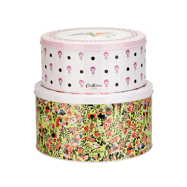 Cath Kidston Painted Table Cake Tin Set