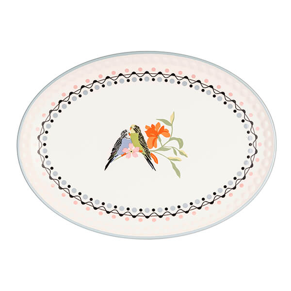 Cath Kidston Painted Table Ceramic Oval Platter 36cm