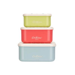 Cath Kidston Painted Table Set Of 3 Square Snack Boxes