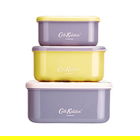 Cath Kidston Wisteria Set Of 3 Snack Boxes
