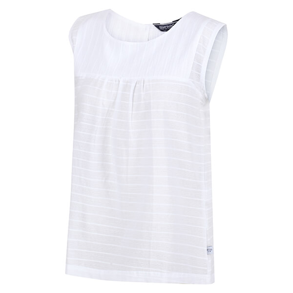 Regatta Women's Bridgidine Swing Top White Linear Size 20