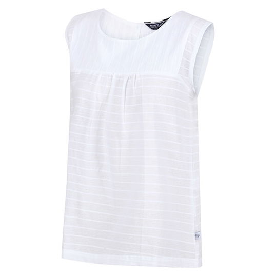 Regatta Women`s Bridgidine Swing Top White Linear Size 20