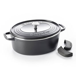 GreenPan Featherweights 25cm Cast Aluminium 6.2L Oval Casserole