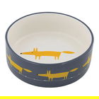 Scion Living Mr Fox Dog Bowl Midnight Large