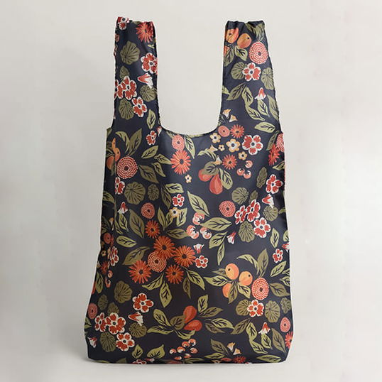Seasalt Recycled Foldaway Shopper Fruit Garden Maritime