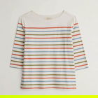 Seasalt Sailor Top Falmouth Tri Breton Gooseberry