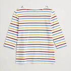 Seasalt Sailor Top Tri Breton Chalk Dune
