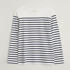 Seasalt Sailor Shirt Falmouth Breton Chalk Maritime