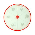School of Wok Wok Clock Worktop Protector