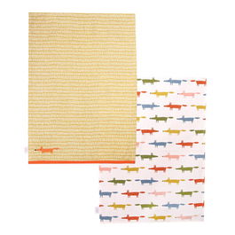 Scion Living Mr Fox 10th Anniversary Set of 2 Tea Towels