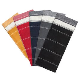 Le Chateau Waffle Pack Of 3 Tea Towels Red