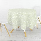 William Morris Forest Life Blue 132cm Round Acrylic Tablecloth